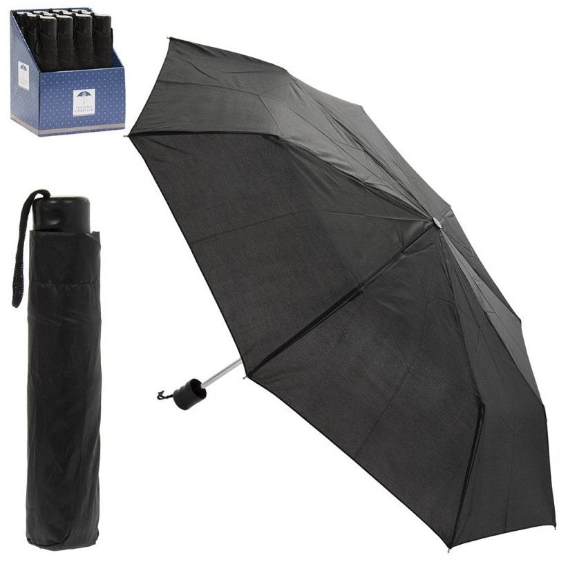 FOLDING UMBRELLA BLACK