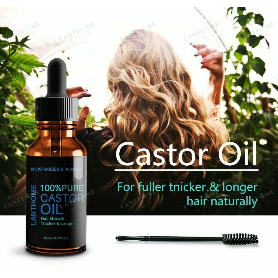 Castor Oil for Eyelashes Eyebrows Hair Growth Oil Body Care