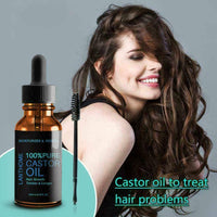 Castor Oil for Eyelashes Eyebrows Hair Growth Oil Body Care