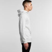 Mens  Fashion Pullover  Hoodie with kangaroo pocket - ECRU