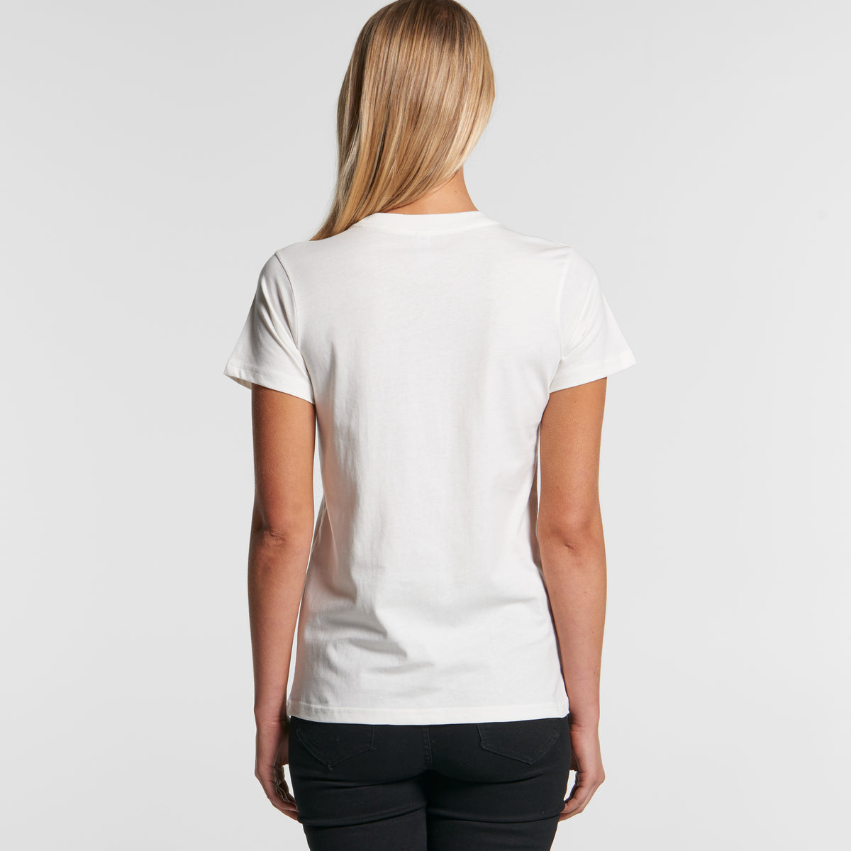 WO'S MAPLE ORGANIC TEE - white