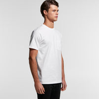 MENS CLASSIC POCKET TEE- PETROL BLUE