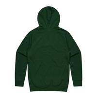 Mens  Fashion Pullover  Hoodie with kangaroo pocket-Forest Green