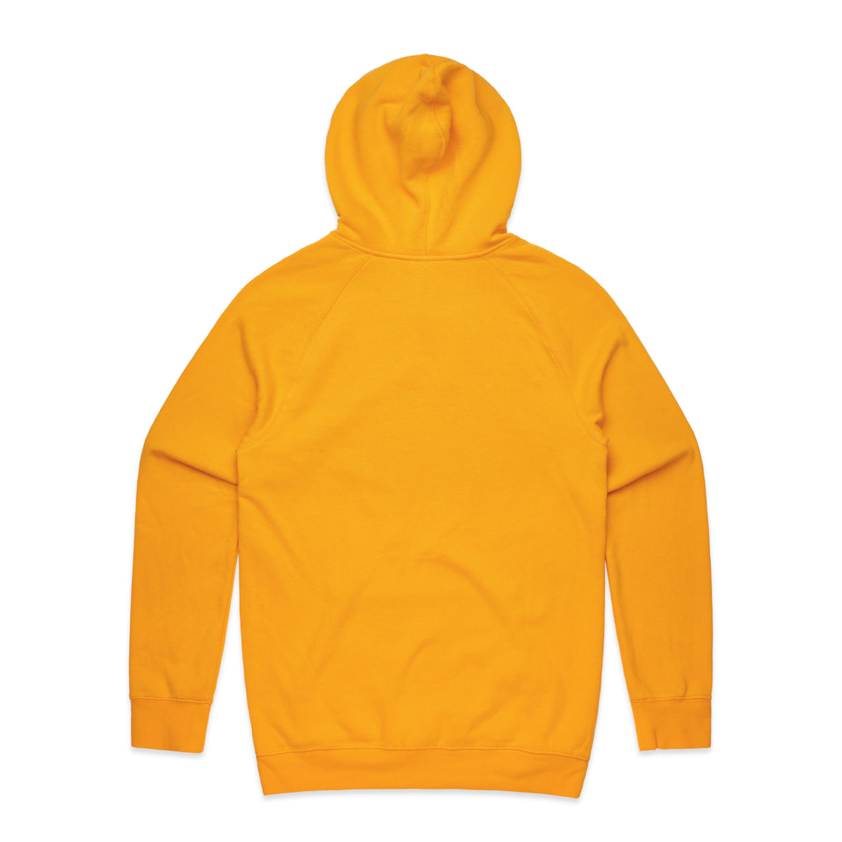 Mens  Fashion Pullover  Hoodie with kangaroo pocket- Gold