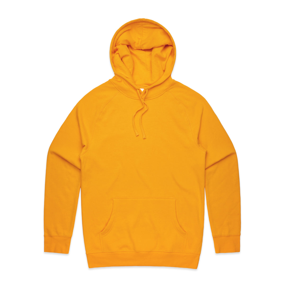 Mens  Fashion Pullover  Hoodie with kangaroo pocket- Gold