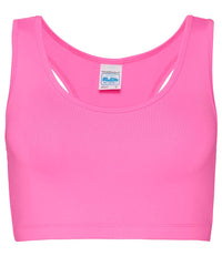 Womens Cool Sports Crop Top -pink