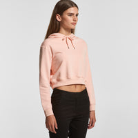 WO'S CROP HOOD-PINK