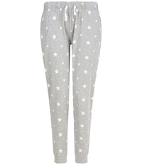 Ladies Lounge Pants-Red & White