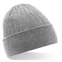 Beanie Hat-Heather Grey (One Size)