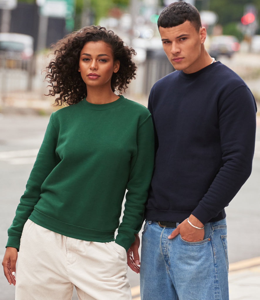 Unisex Organic Sweatshirt-White