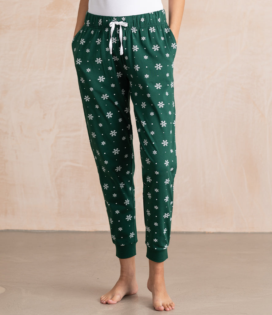 Ladies Lounge Pants- Green